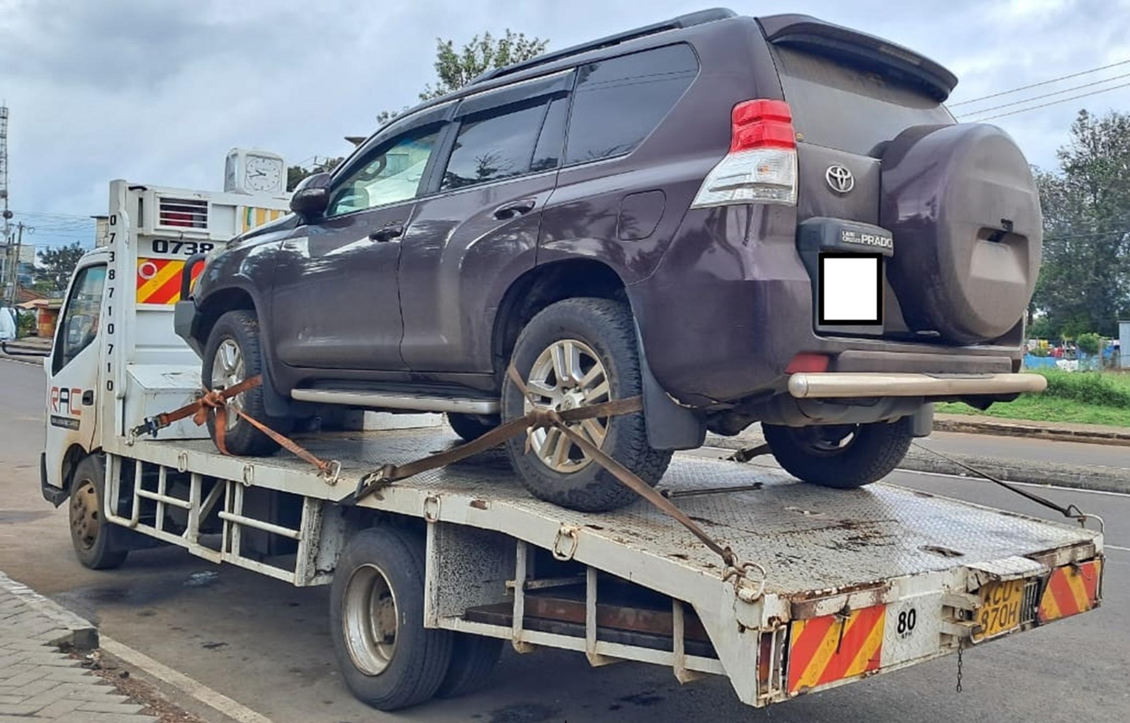 1 vehicle towing