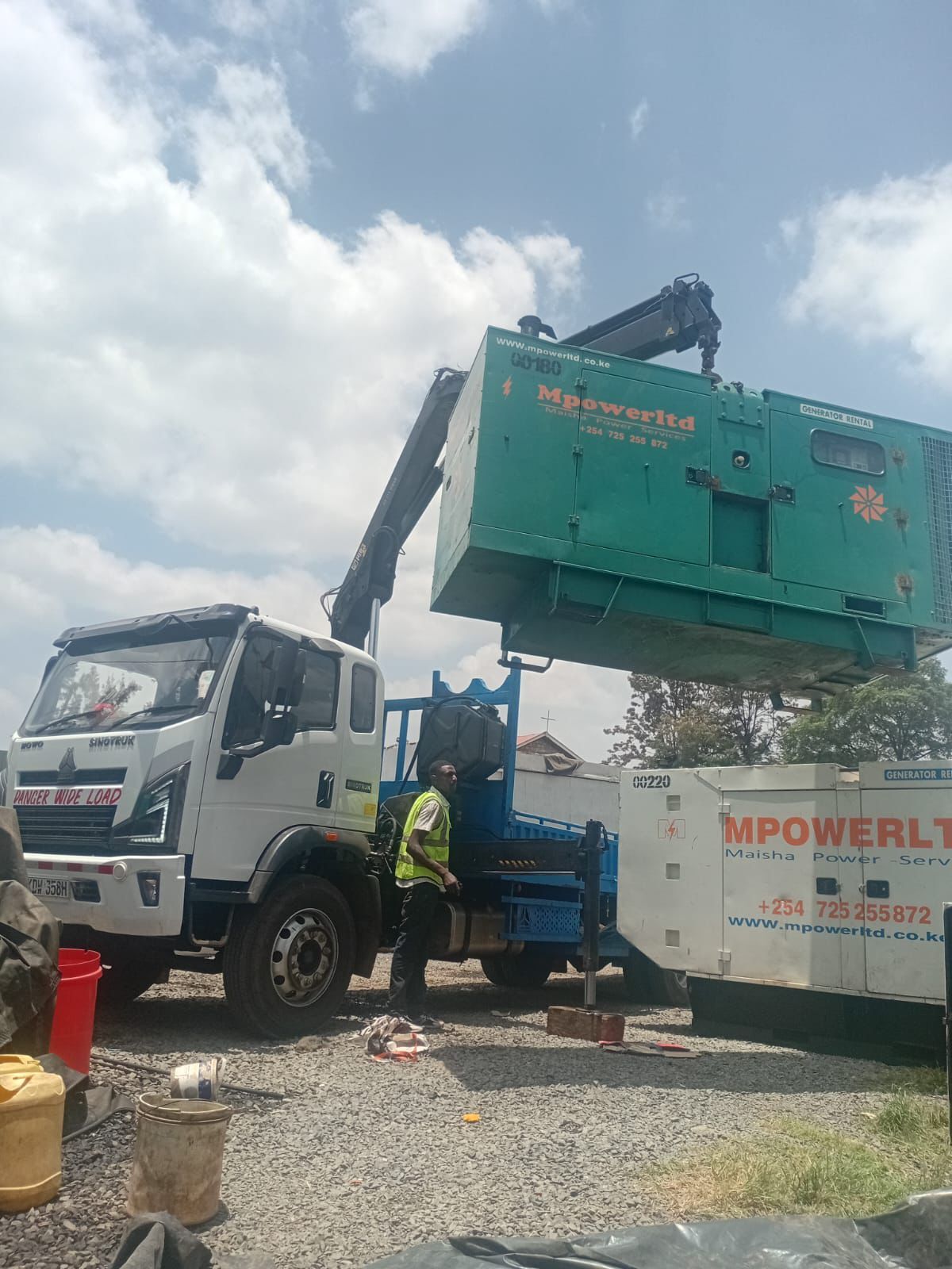 Crane services in Kenya