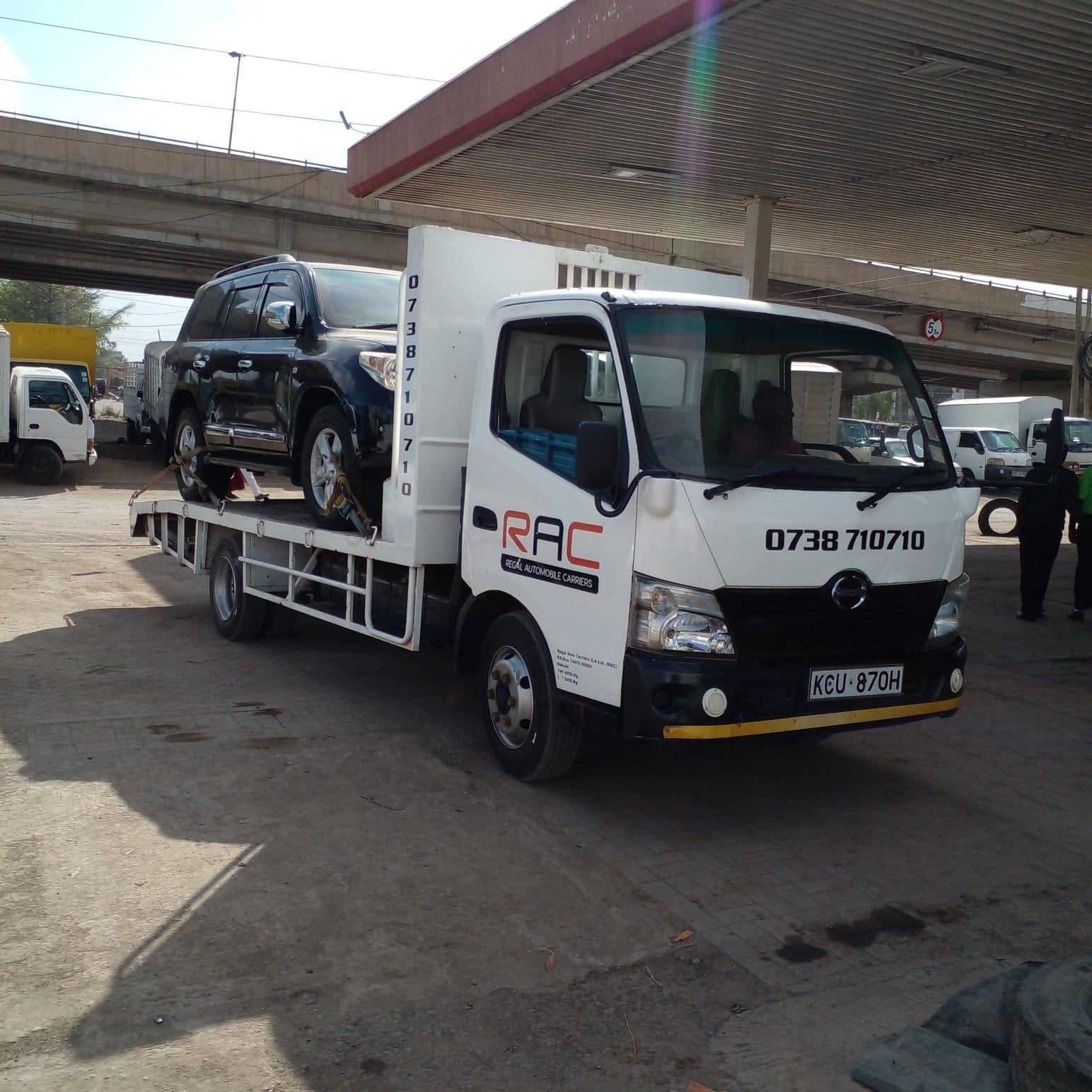 armoured vehicle towing services in Nairobi and it's environs
